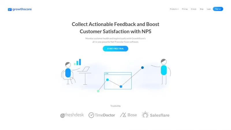 Homepage of GrowthScore