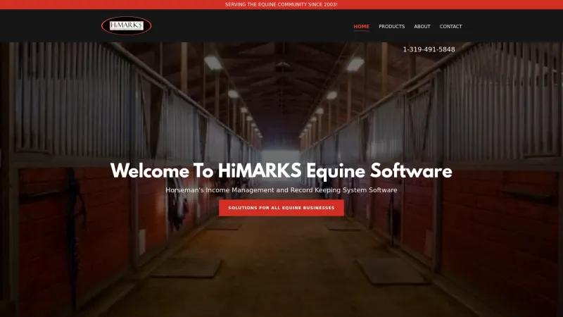 Homepage of HiMARKS