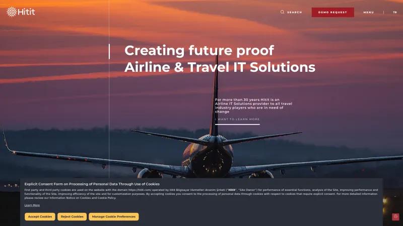 Homepage of Hitit