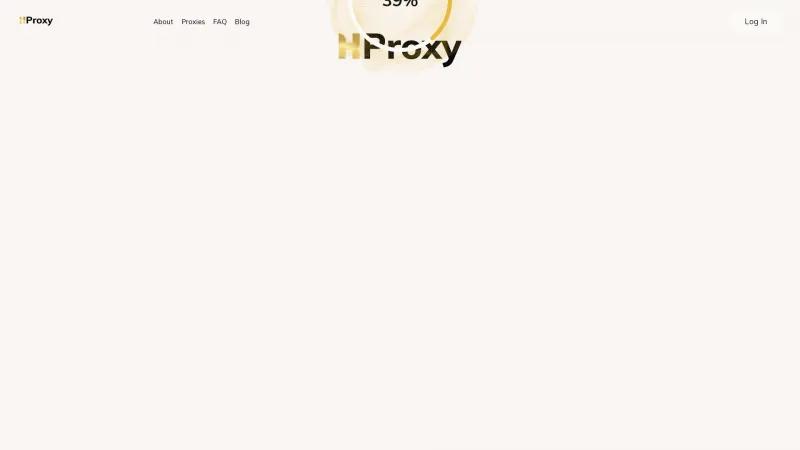 Homepage of Hproxy