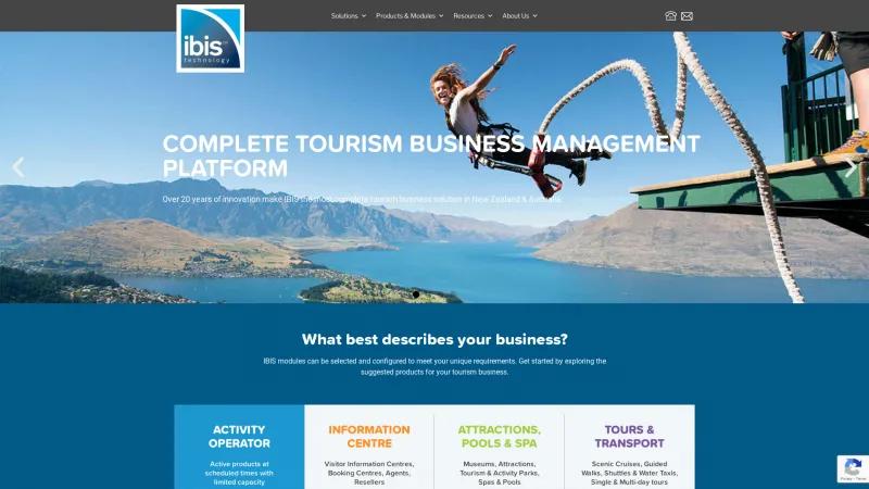 Homepage of IBIS