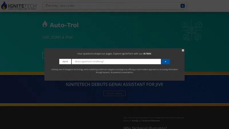 Homepage of Auto-Trol