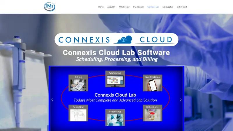 Homepage of Connexis Cloud Lab