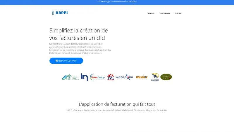 Homepage of KAPPI