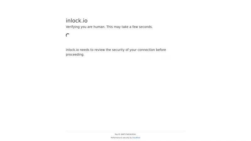 Homepage of Inlock