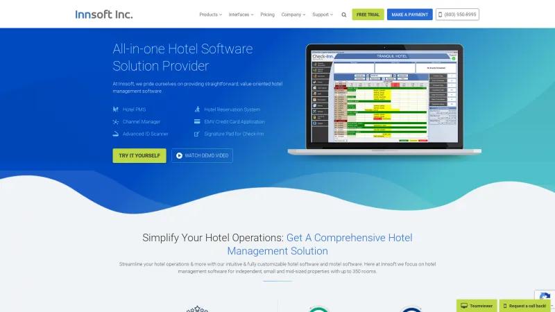 Homepage of Innsoft