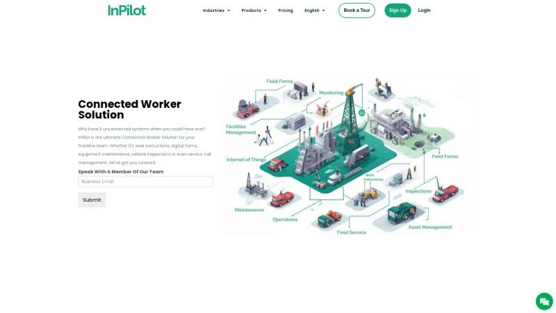 Homepage of InPilot