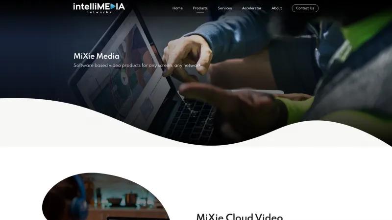 Homepage of MiXie Media