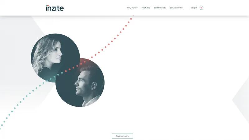 Homepage of Inzite