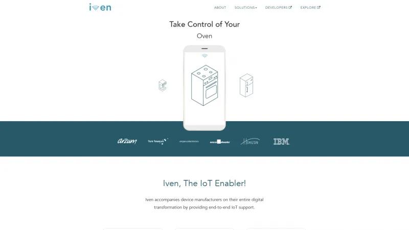 Homepage of Iven