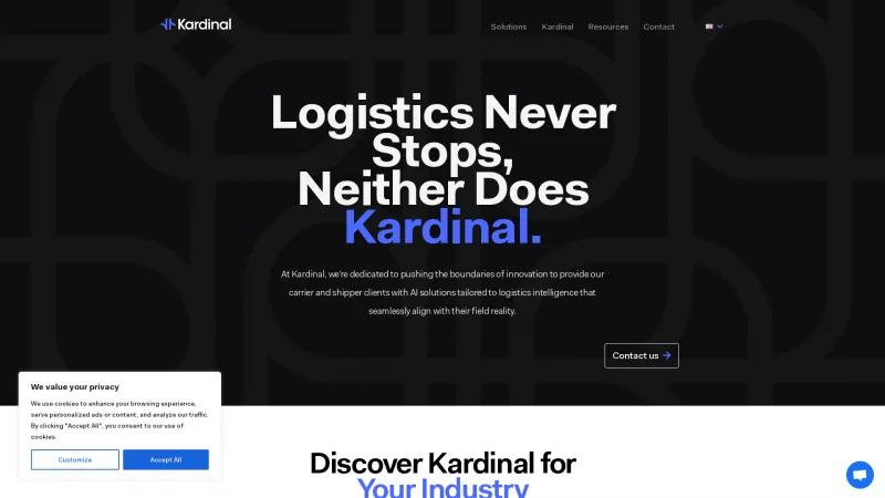 Homepage of Kardinal