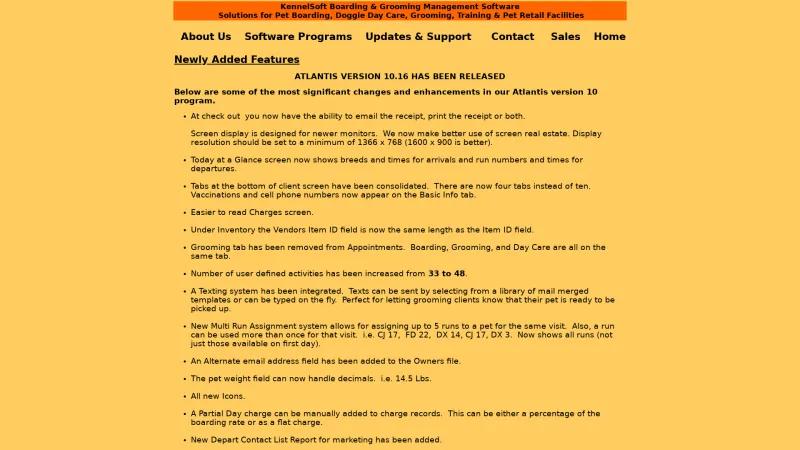 Homepage of KennelSoft Atlantis