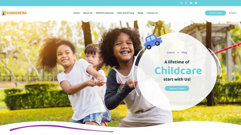 Homepage of Kinderera