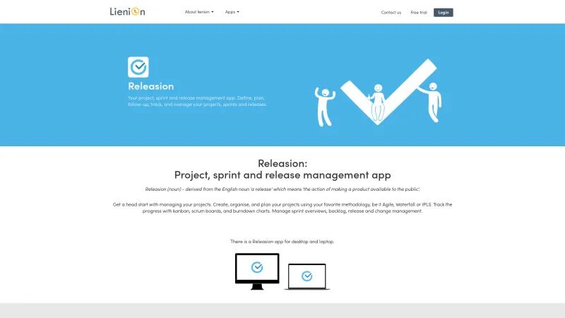 Homepage of Releasion