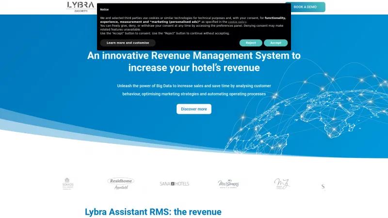 Homepage of Lybra RMS