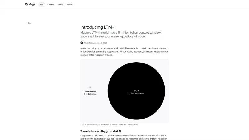 Homepage of LTM-1