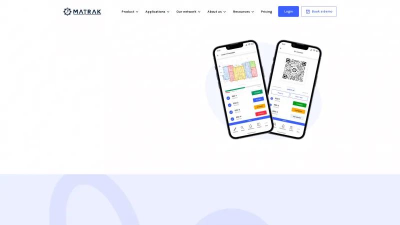 Homepage of Matrak