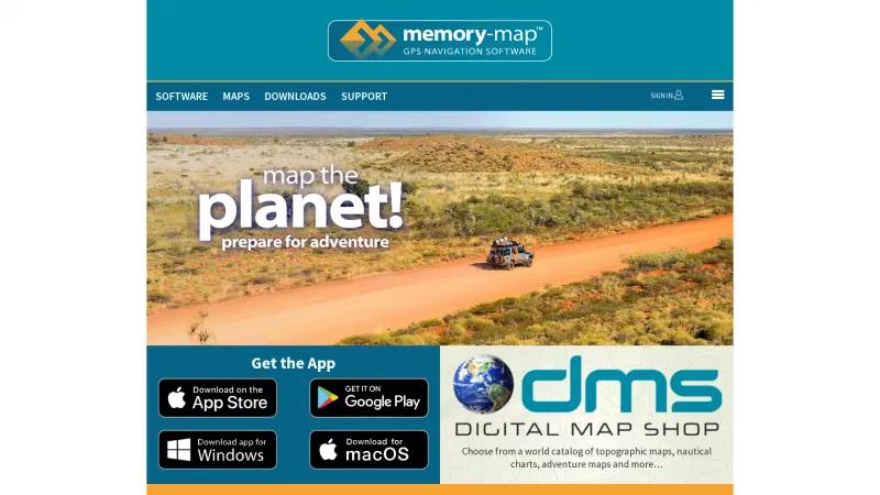 Homepage of Memory-Map