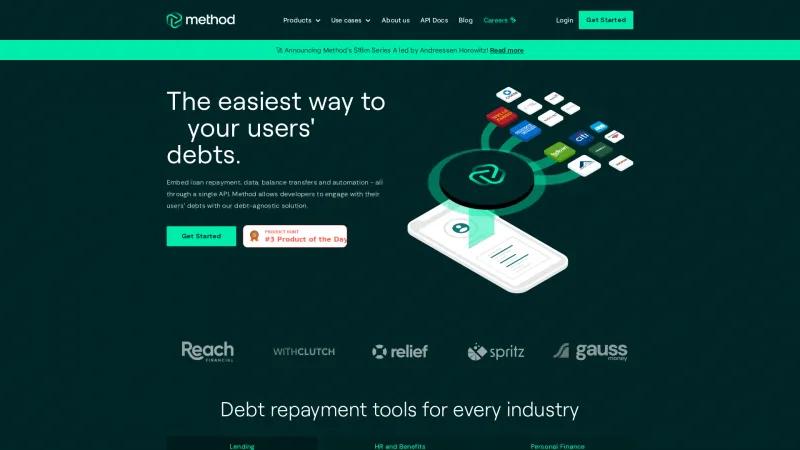 Homepage of Method