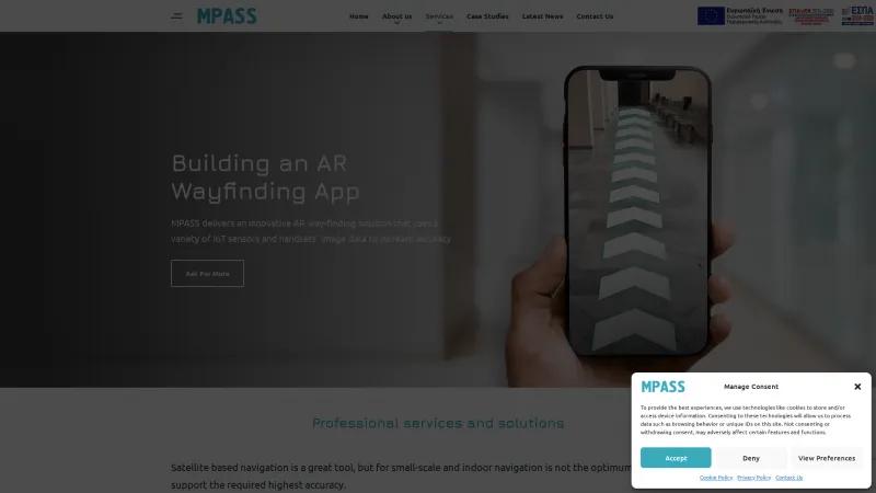 Homepage of MPASS