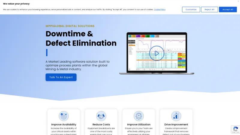 Homepage of Optimum