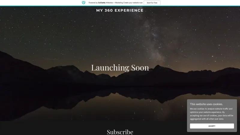 Homepage of 360e