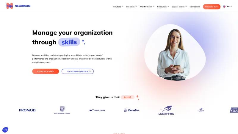 Homepage of Neobrain