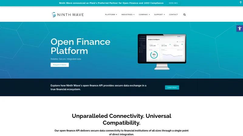 Homepage of Ninth Wave