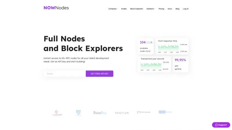 Homepage of NOWNodes