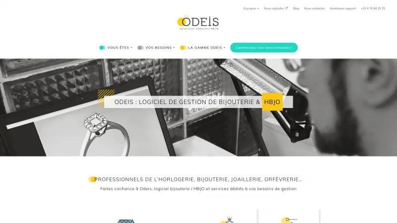 Homepage of ODEIS