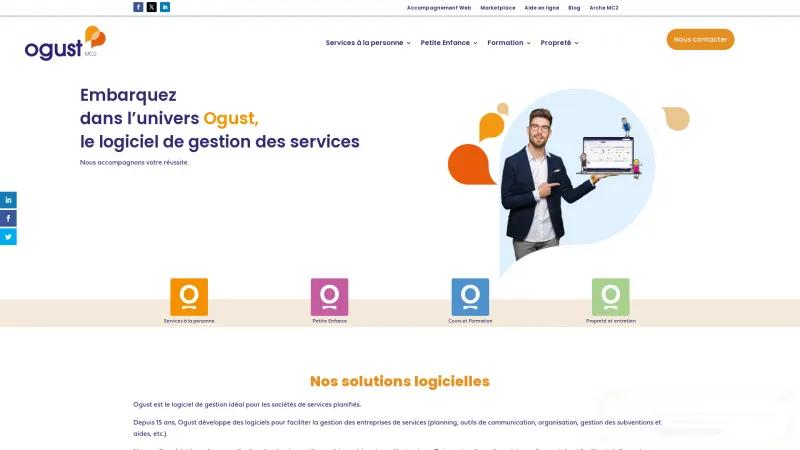 Homepage of Ogust