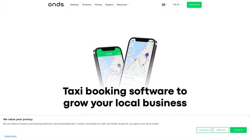 Homepage of Onde