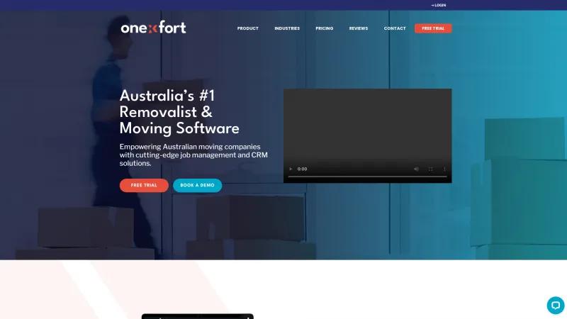 Homepage of Onexfort