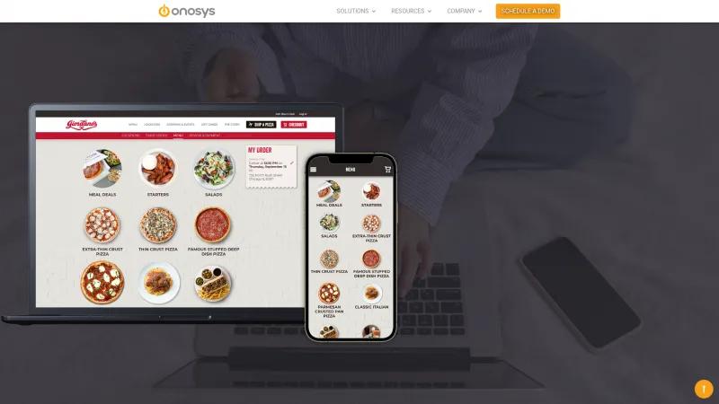 Homepage of ONOSYS