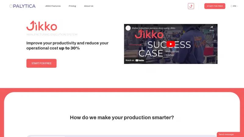 Homepage of JIKKO