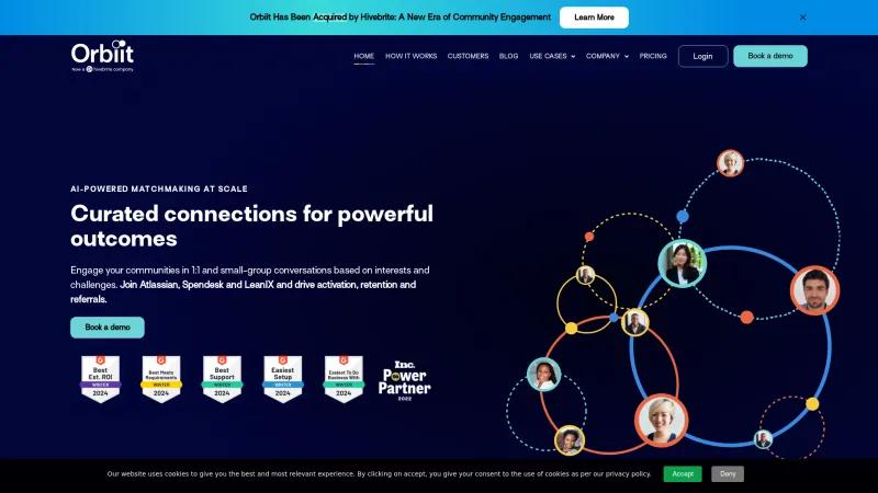 Homepage of Orbiit