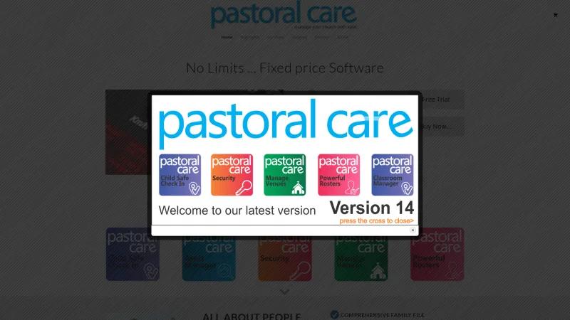 Homepage of Pastoral Care