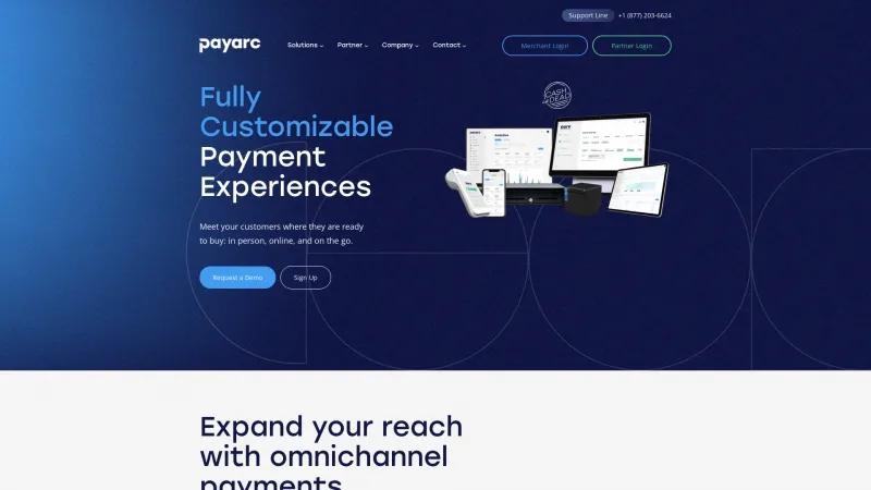 Homepage of PAYARC