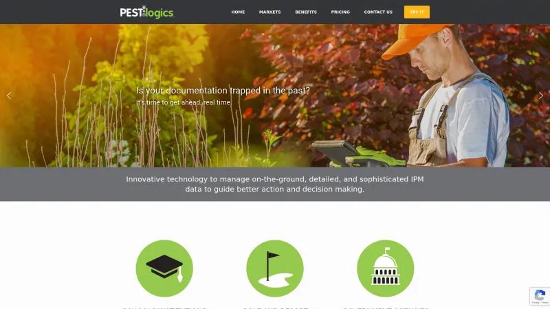 Homepage of PESTlogics