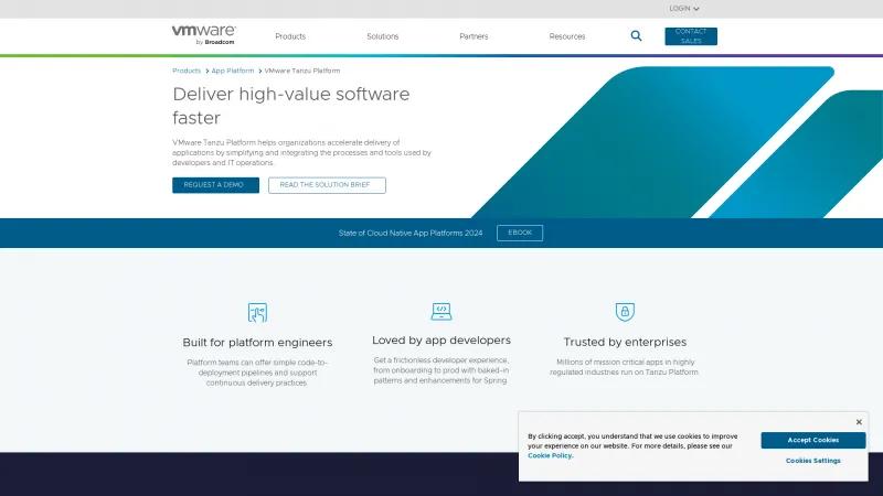 Homepage of Pivotal Tracker