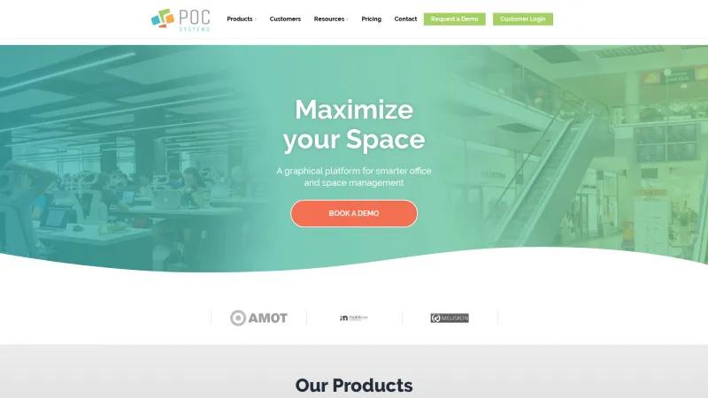 Homepage of POC System