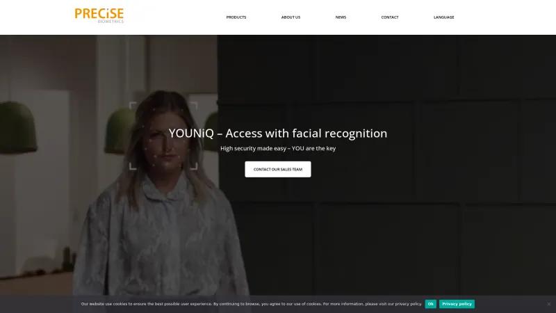 Homepage of Precise YOUNiQ