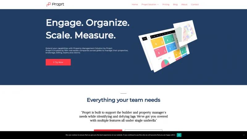 Homepage of Proprt