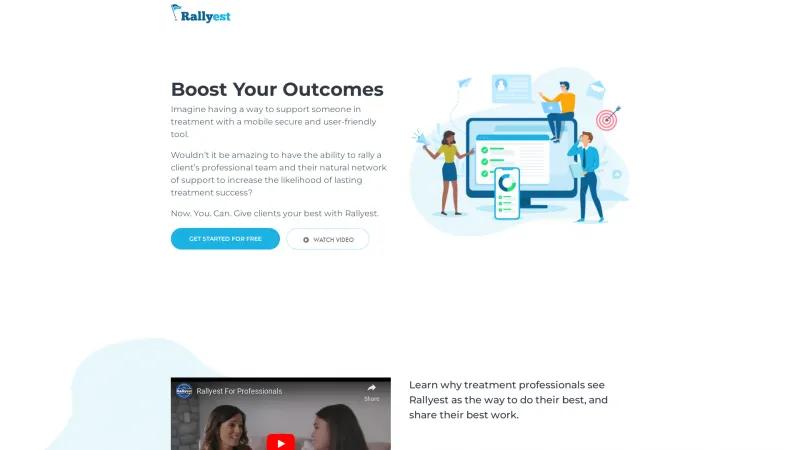 Homepage of Rallyest