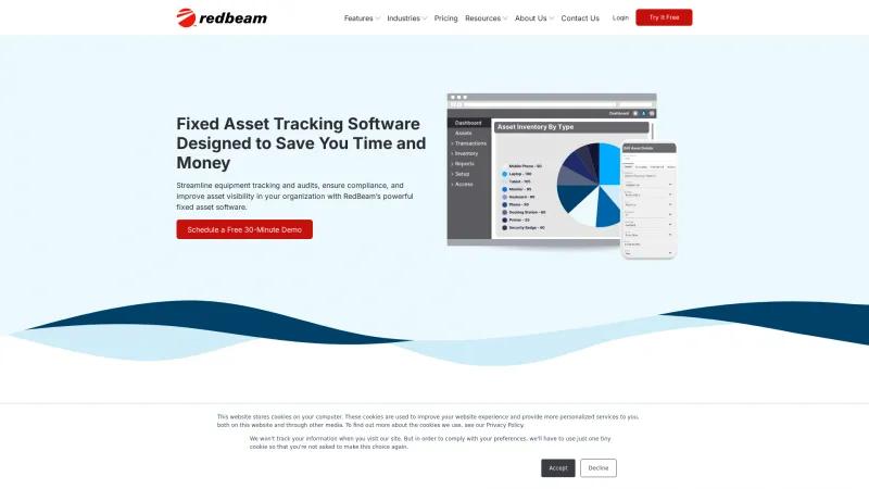 Homepage of RedBeam