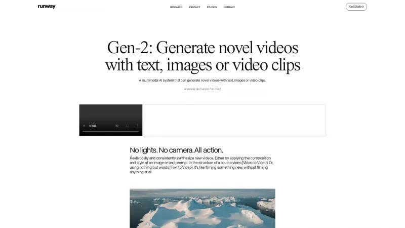 Homepage of Gen-2