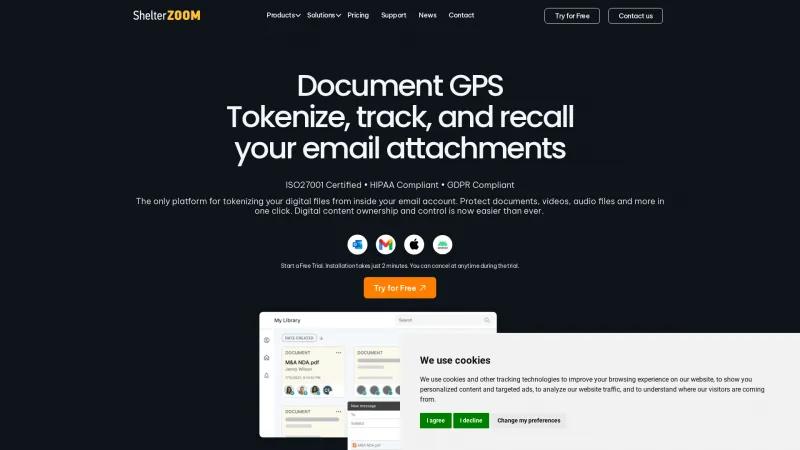 Homepage of Document GPS