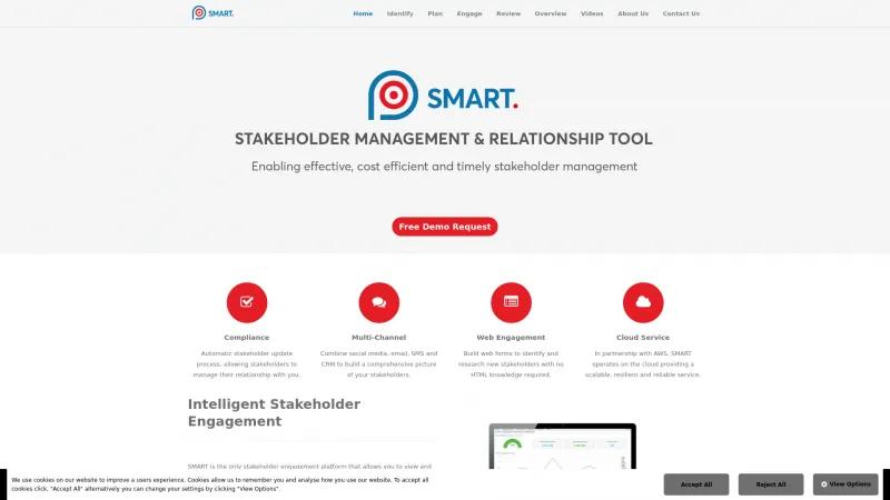 Homepage of SMART