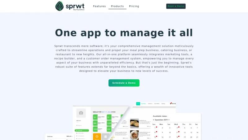 Homepage of Sprwt