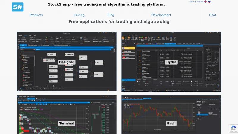 Homepage of StockSharp